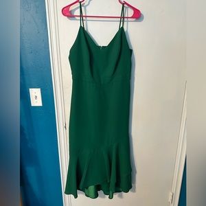 Banana Republic Size 4 Green Formal Dress